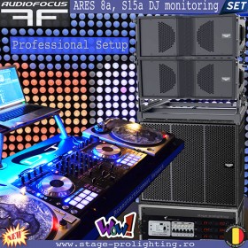 Audiofocus ARES 8a - S15a DJ Monitoring SET